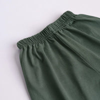 Boys Green Biker T-Shirt With Elasticated Shorts Sets 2 pc. Sets