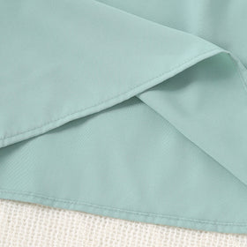 Girls Green Flutter Sleeves A-Line Casual Dress Casual Dresses