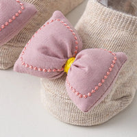 Pack of 3 Girls Multicolour Embroidered Applique Ankle Length Socks Socks