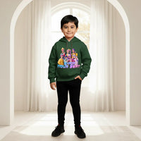 Boys Green K-Pop Nova Beat Graphics Hoodies Sweatshirts & Hoodies Green 1-2 Y