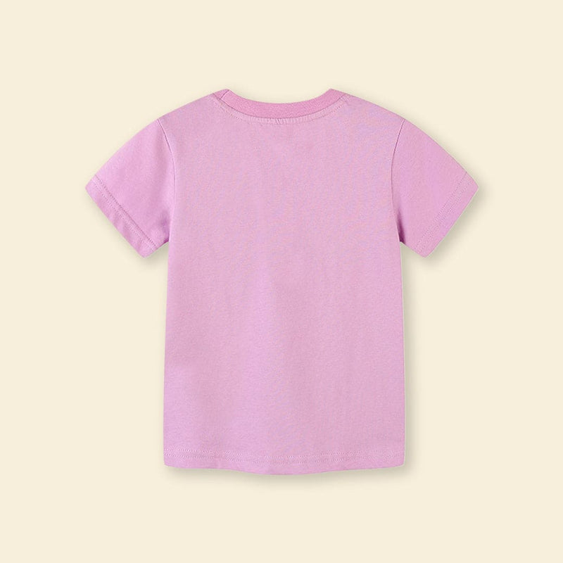 Girls Short Sleeve Graphic T-Shirt Tshirts   
