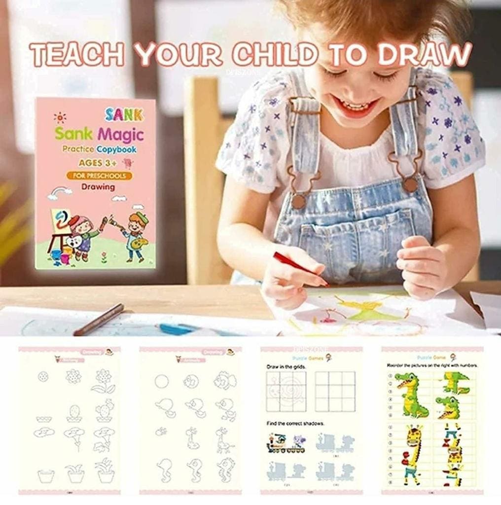 Sank Magic Practice Copybook Freebie   