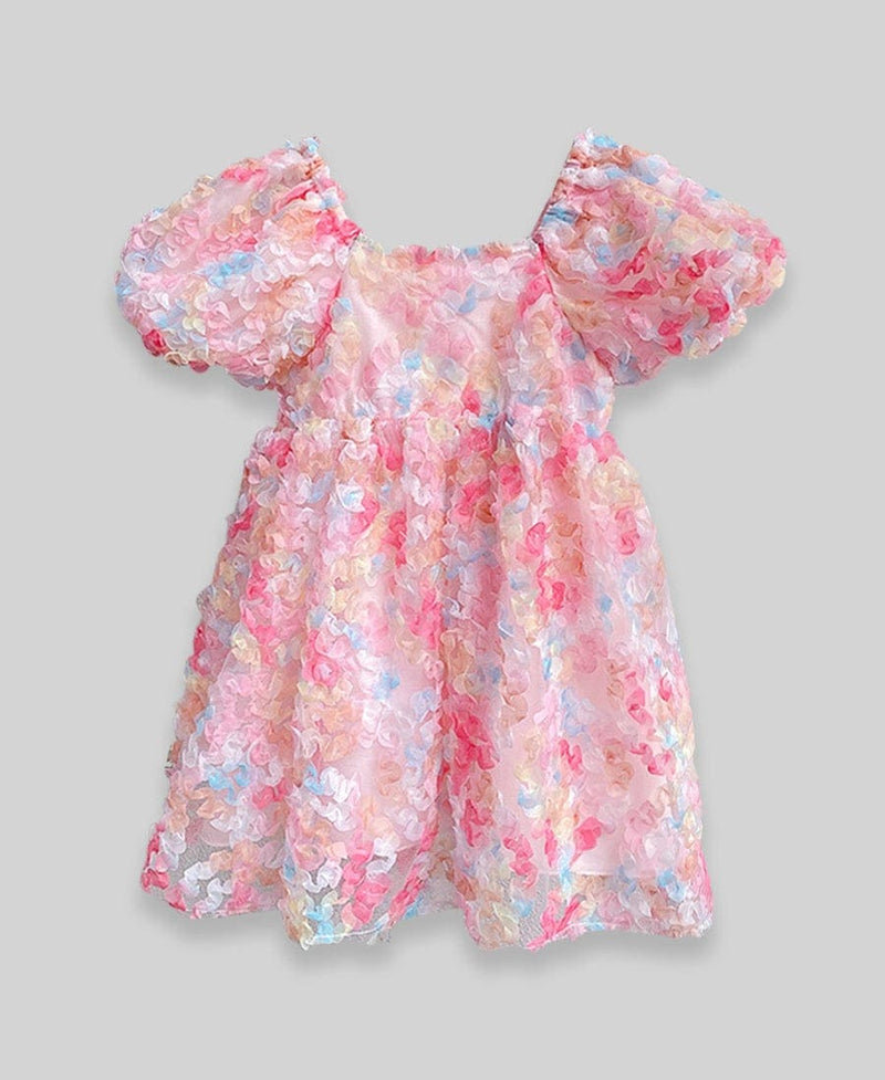Girls Party Dress with Bow Casual Dresses   