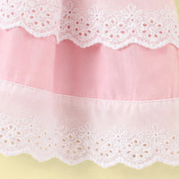 Girls Pink Cherry Applique Sleeveless Top with Pants Sets 2 pc. Sets