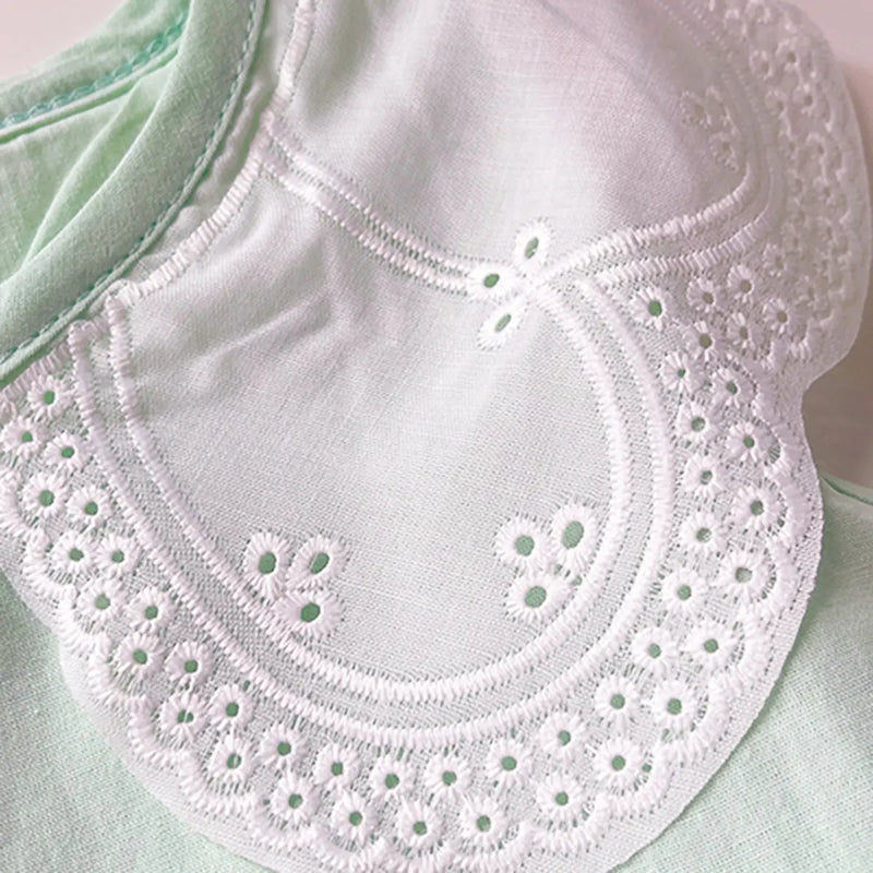 Girls Mint Green Sleeveless Top & Capri Co-ord Sets Sets
