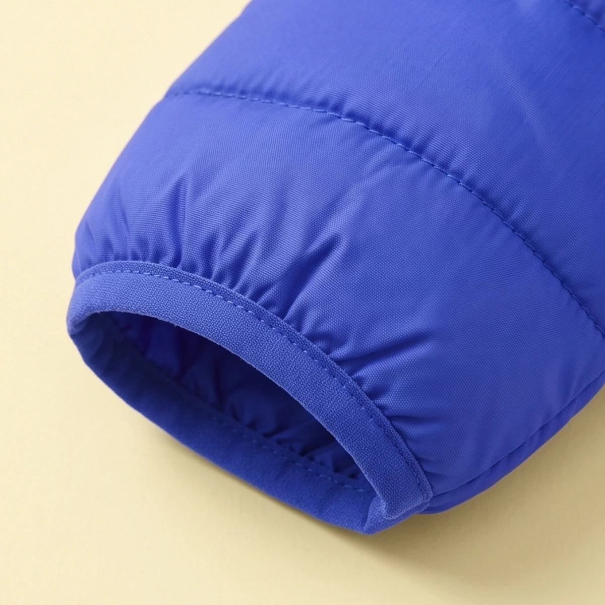 Boys Royal Blue Hooded Quilted Puffer Jacket Coats & Jackets