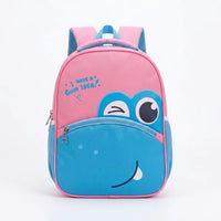 Girls Pink Cartoon Canvas School Backpack Trending Accessories Pink Onesize