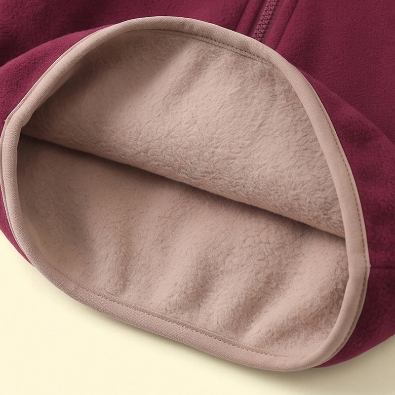 Boys Burgundy Dinosaur Embroidered Hooded Jacket Coats & Jackets
