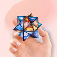 Kids Infinity Star Magic Cube Fidget Toy Trending Accessories Multicolor Onesize