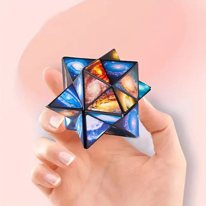 Kids Infinity Star Magic Cube Fidget Toy Trending Accessories Multicolor Onesize