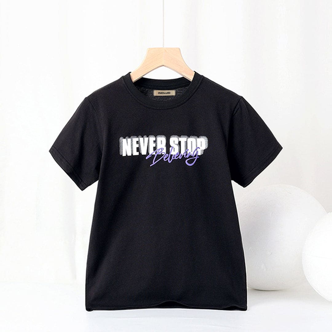Boys Printed Short Sleeves T-Shirt Tshirts