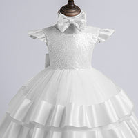 Girls Sequins Embellished Party Dress Party Dresses   