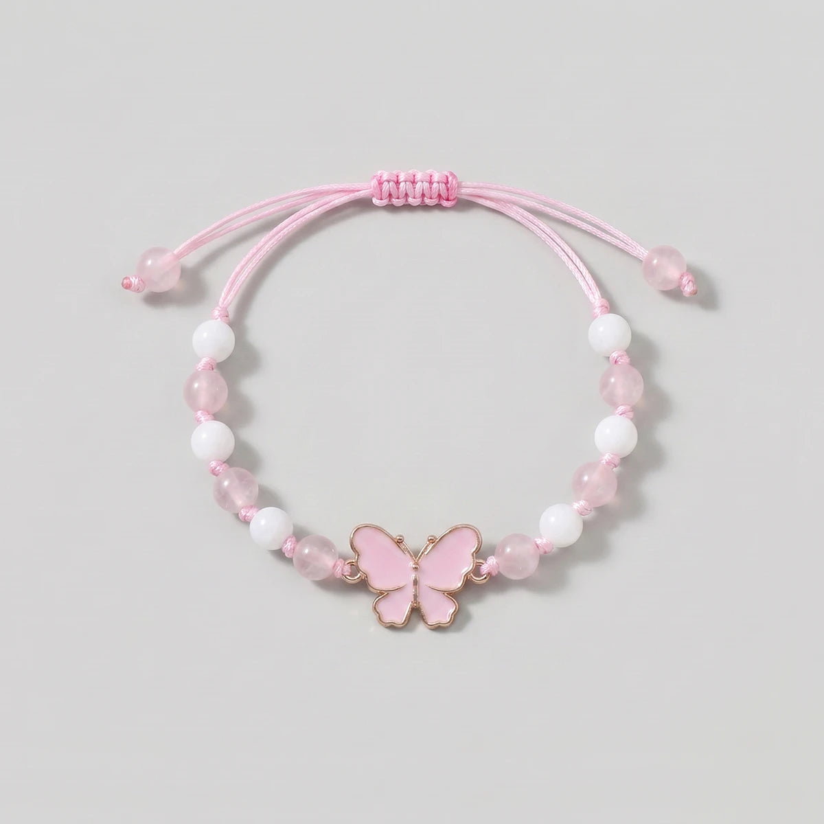 Pack Of 5 Girls Multicolour Butterfly Beaded Bracelet Sets Bracelet