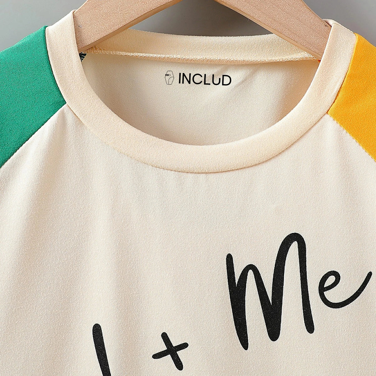 Boys Multicolor Typographic Print Raglan Sleeves T-Shirt Tshirts