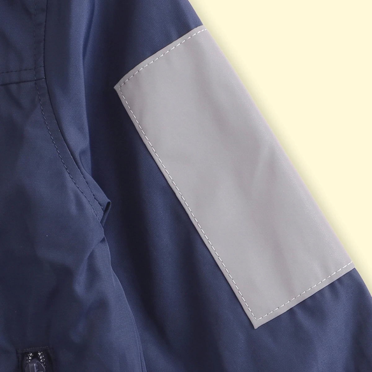 Boys Navy Blue Long Sleeve Hooded Zip-Up Jacket Coats & Jackets