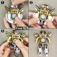 Kids Multicolor Ball-to-Robot Transforming Toy Trending Accessories