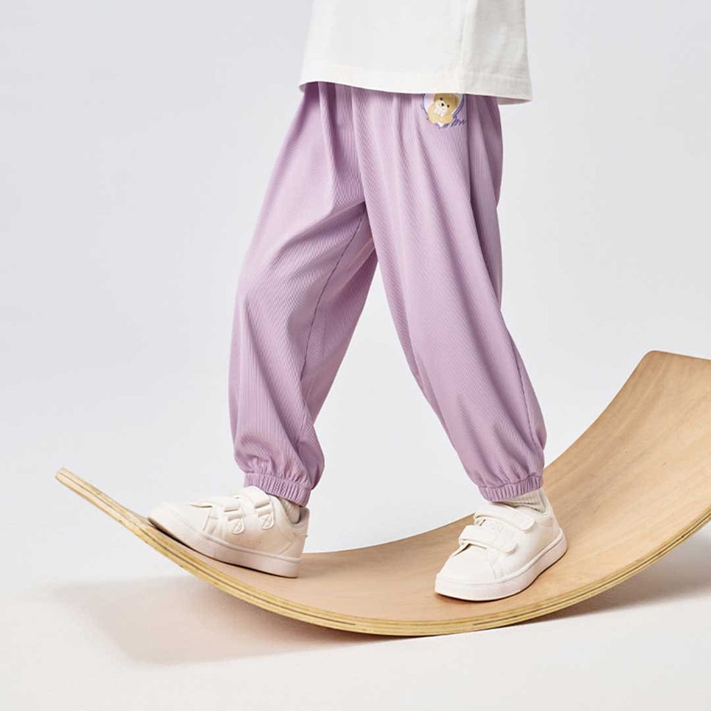 Girls Elasticated Relaxed Fit Jogger Joggers   