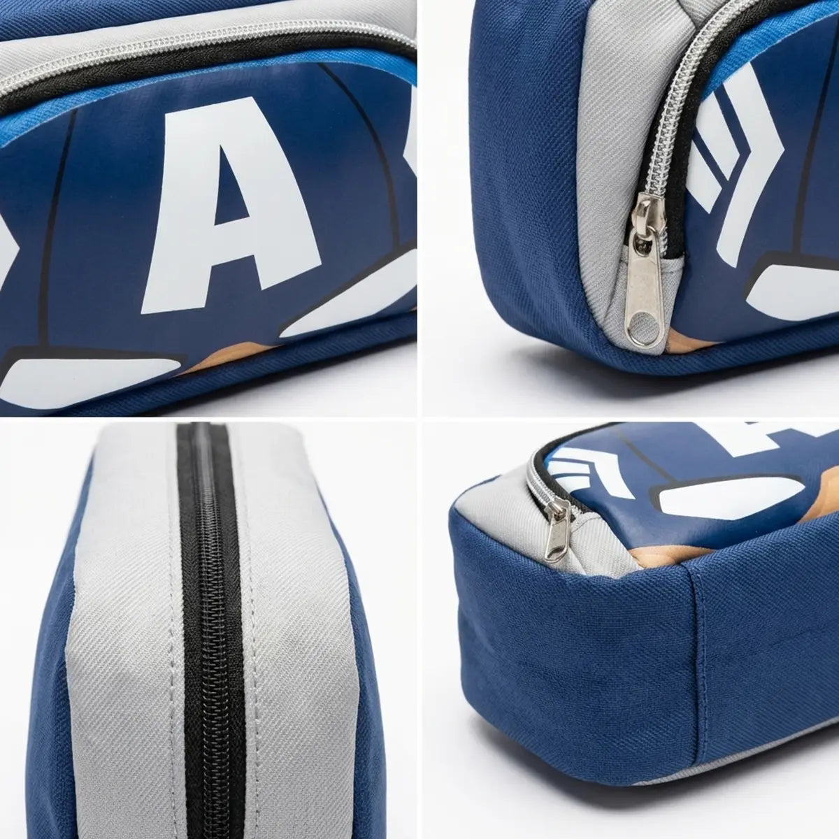 Captain America Design Pencil Case for Boys Trending Accessories