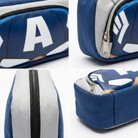 Captain America Design Pencil Case for Boys Trending Accessories