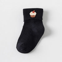 Pack of 6 Boys Multicolour Embroidery Applique Ankle Length Socks Socks