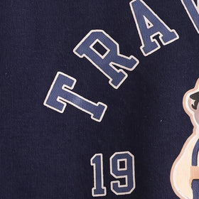 Boys Navy Blue Typographic Long Sleeve Sweatshirt Sweatshirts & Hoodies