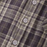 Boys Navy Blue Checked Long Sleeve Shirt Shirts