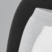 Girls Multicolor Stretchable Skinny Fitted Leggings Set (Pack Of 3) Leggings & Tights