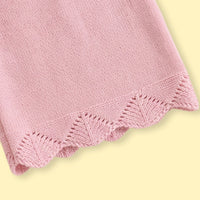 Girls Pink Hooded Zip-up Sweater & Pants Co-ord Sets Sets