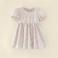 Girls Floral Print Casual Dress Casual Dresses   
