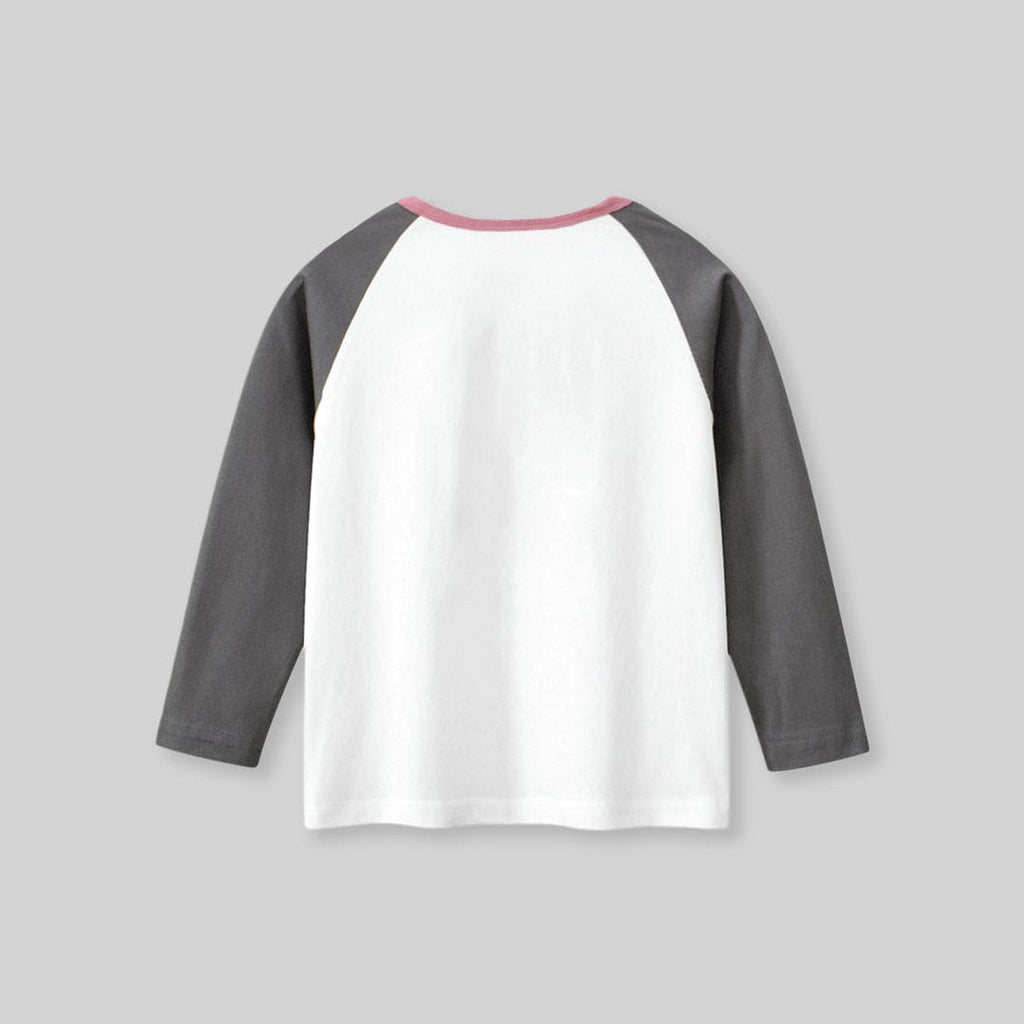 Girls Rabbit Print Long Sleeves T-Shirt Tshirts   