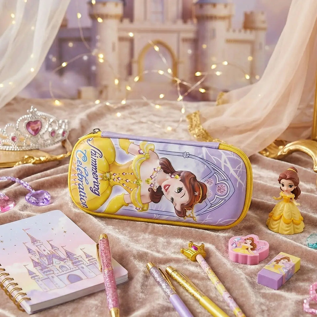 Princess Hard Case Pencil Pouch for Girls Trending Accessories