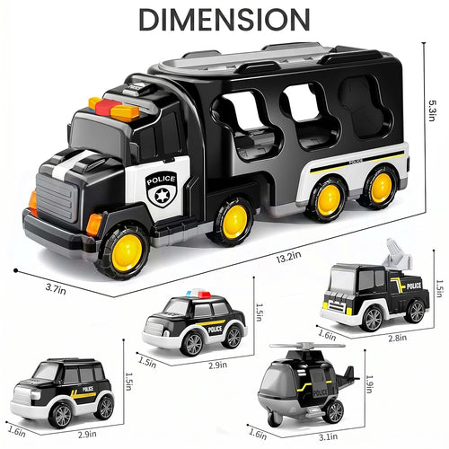 Includ Patrol Pals 5-in-1 Truck Playset Trending Accessories
