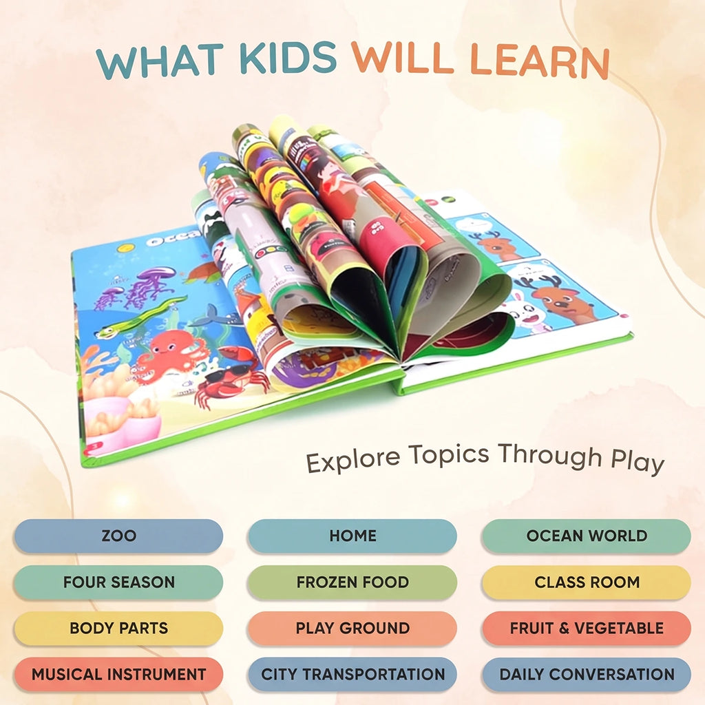 12-in-1 Musical Learning Book Trending Accessories