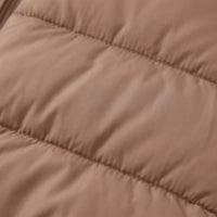 Boys Brown Hooded Quilted Puffer Jacket Coats & Jackets