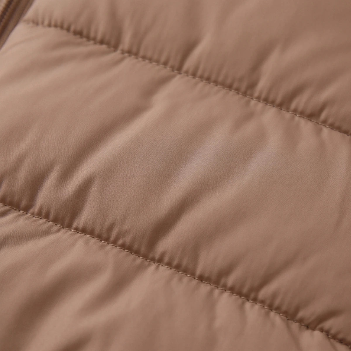 Boys Brown Hooded Quilted Puffer Jacket Coats & Jackets