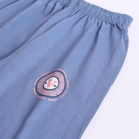Boys Pink Graphics Print Short Sleeve T-Shirt With Elasticated Pants Sets Sets