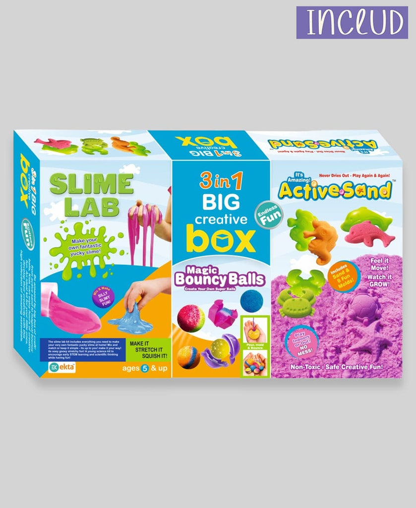 3in1 Big Creative Box Toys & Games   