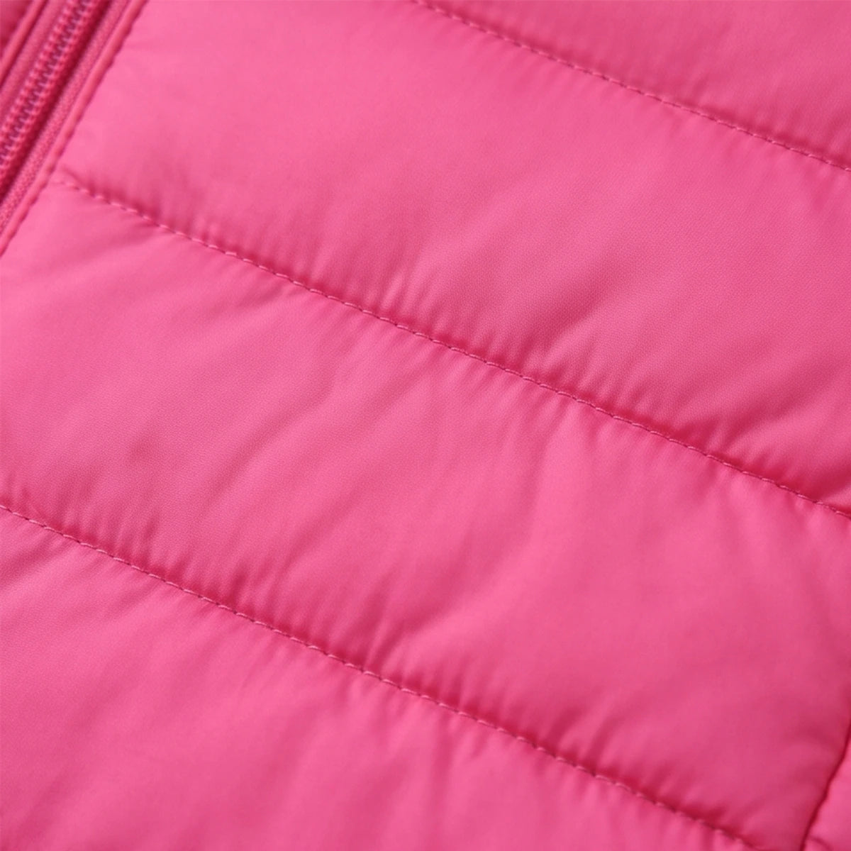 Girls Pink Hooded Quilted Puffer Jacket Coats & Jackets