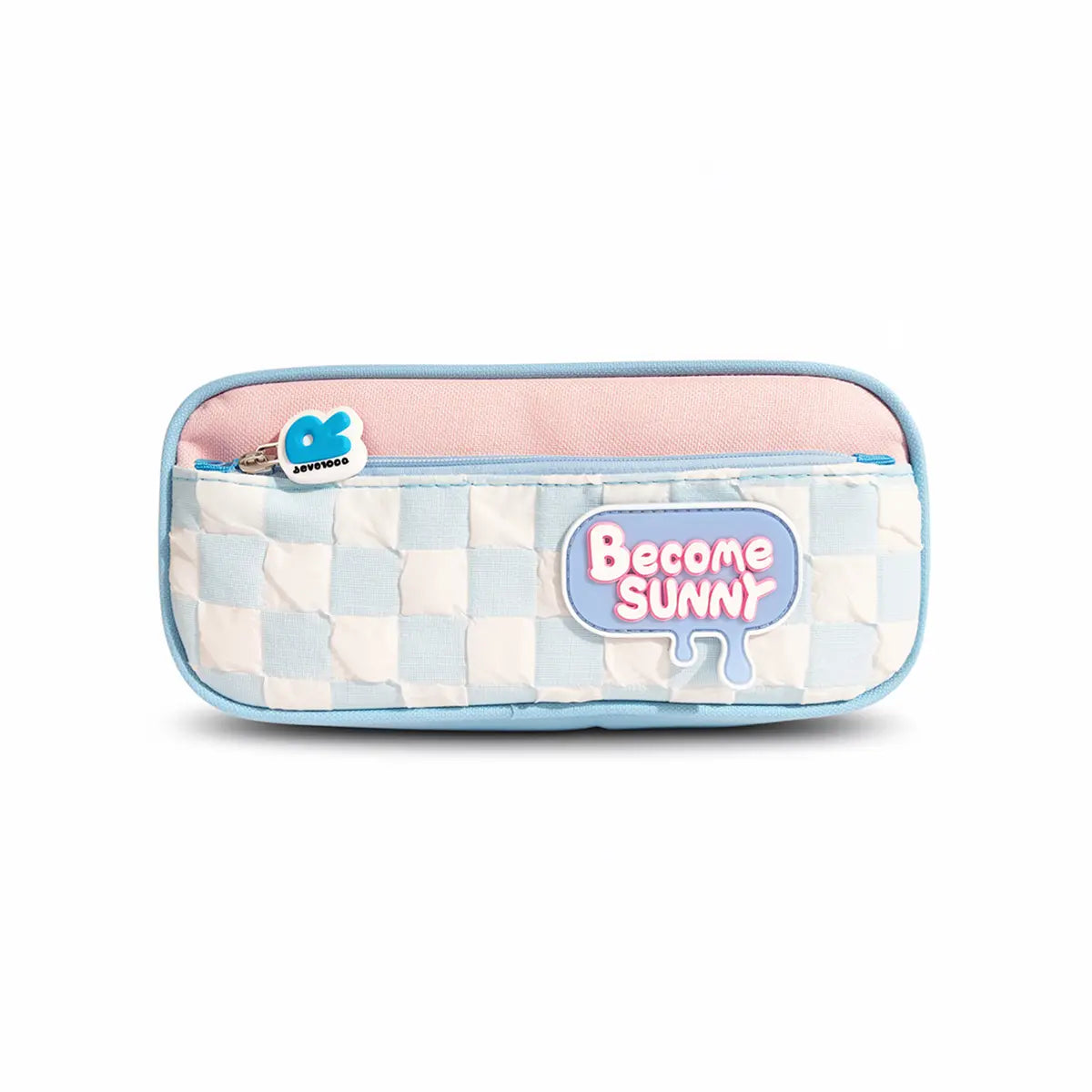 Become Sunny Pencil Pouch for Girls Trending Accessories Sky Blue Onesize