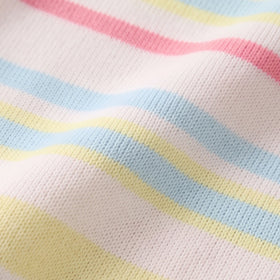 Girls Multicolour Striped Long Sleeve Cardigan Sweaters & Cardigans