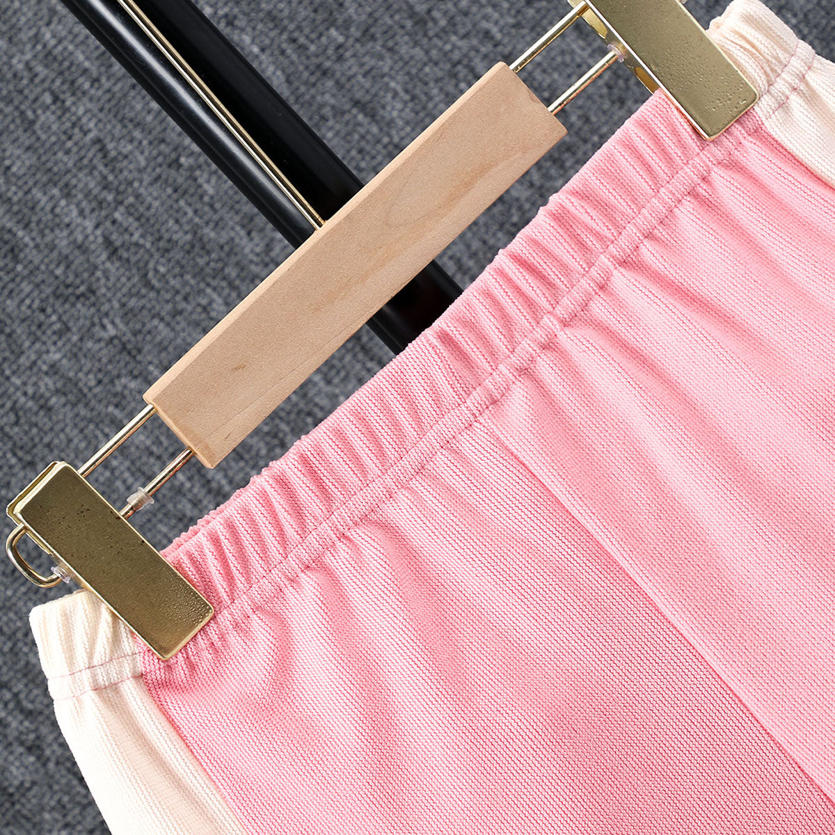 Boys Pink Hooded Shacket with Shorts Set Sets