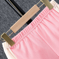 Boys Pink Hooded Shacket with Shorts Set Sets
