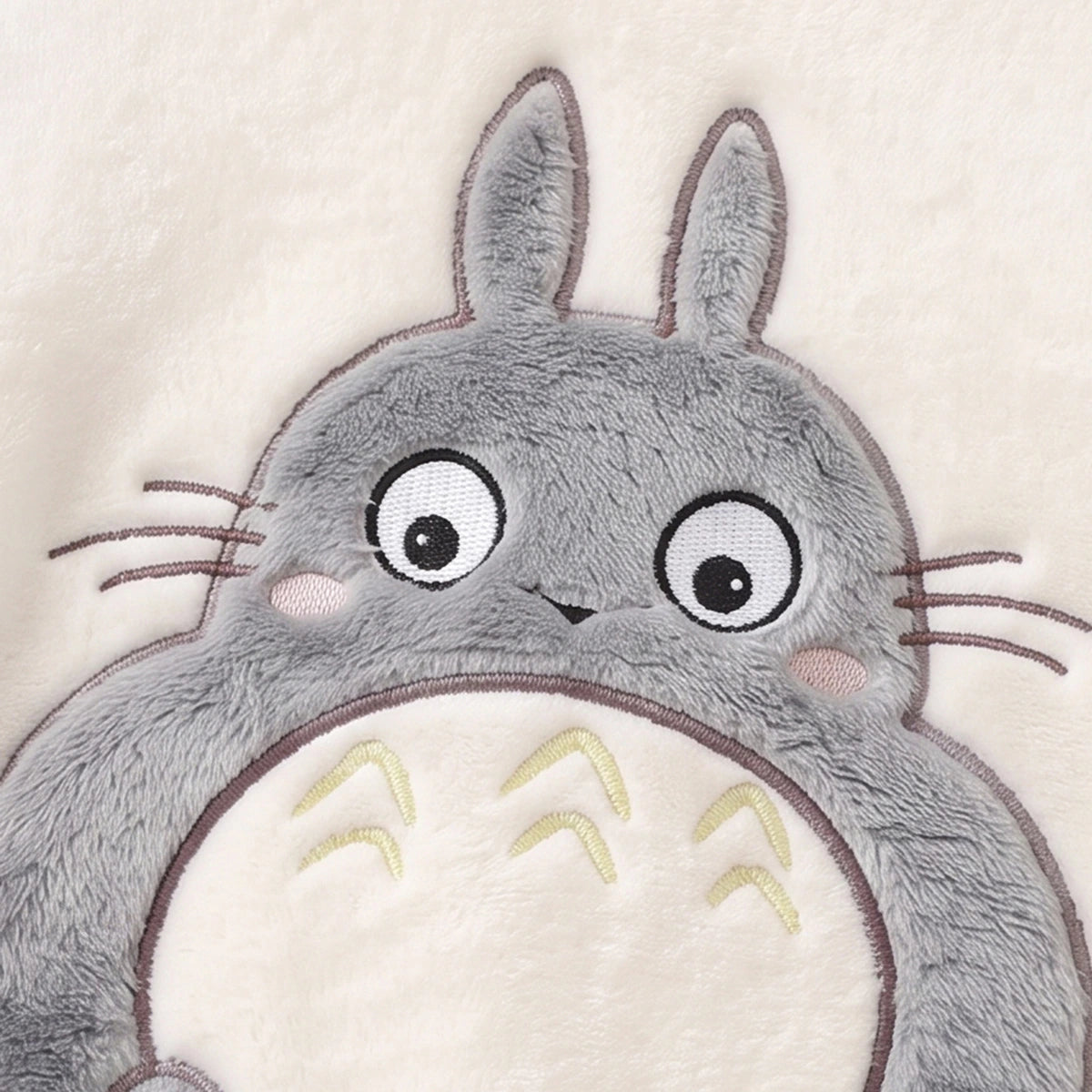 Boys Grey Totoro Applique Fleece Sweatshirt & Pants Sets 2 pc. Sets