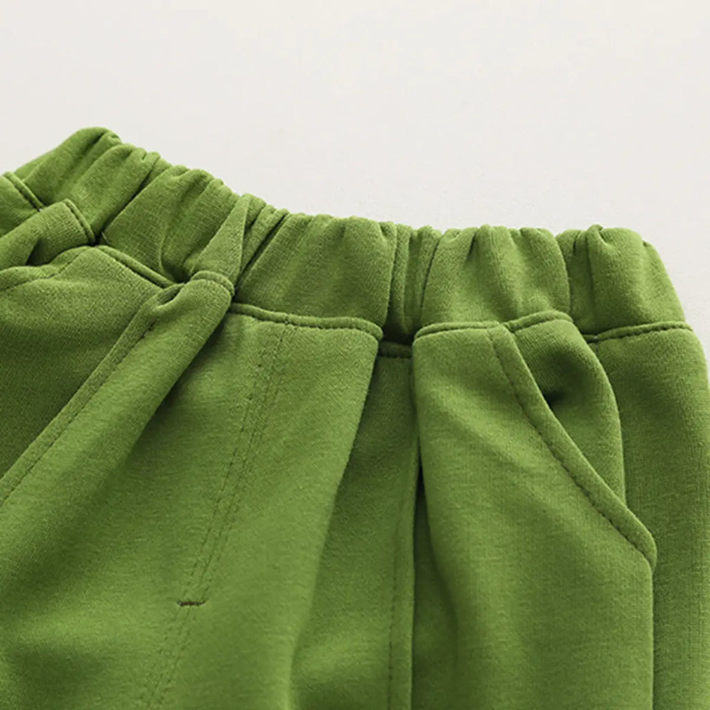 Boys Green Typographic Printed Sweatshirt With jogger Co-ord Sets Sets