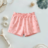 Girls Star Print Regular Shorts