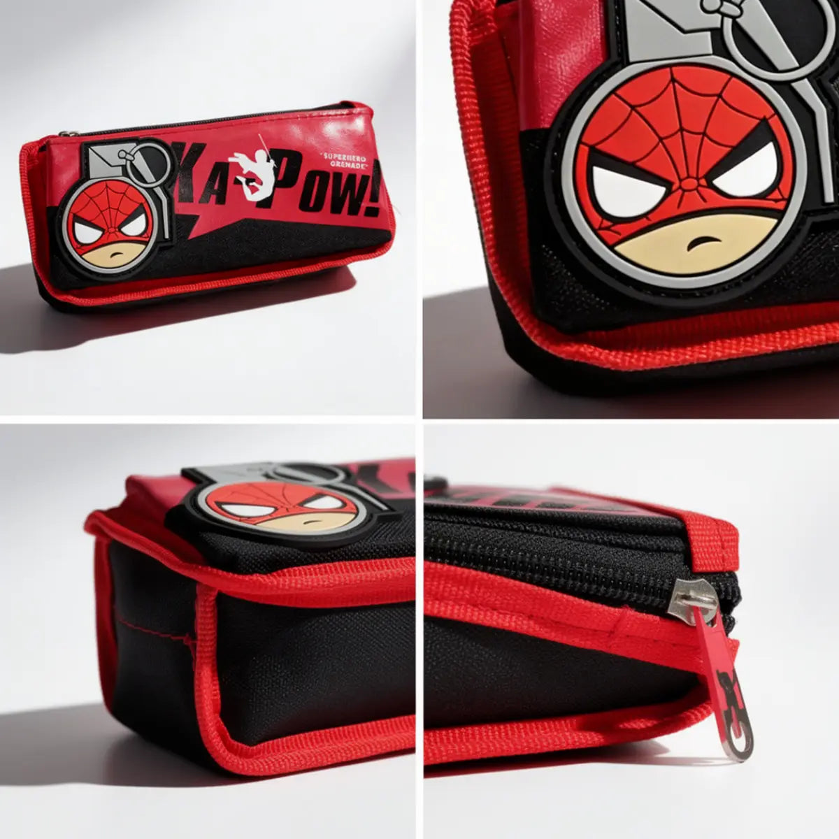 Spider-Man Pencil Pouch with Zipper -Kids School Stationery Pencil Case for Boys Trending Accessories