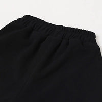 Boys Black Stripes Hal Zipper Sweatshirt With Jogger Sets Sets