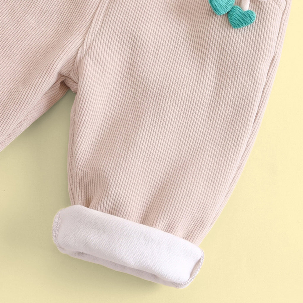 Girls Pink Bunny Applique Sweatshirt & Pants Sets Sets