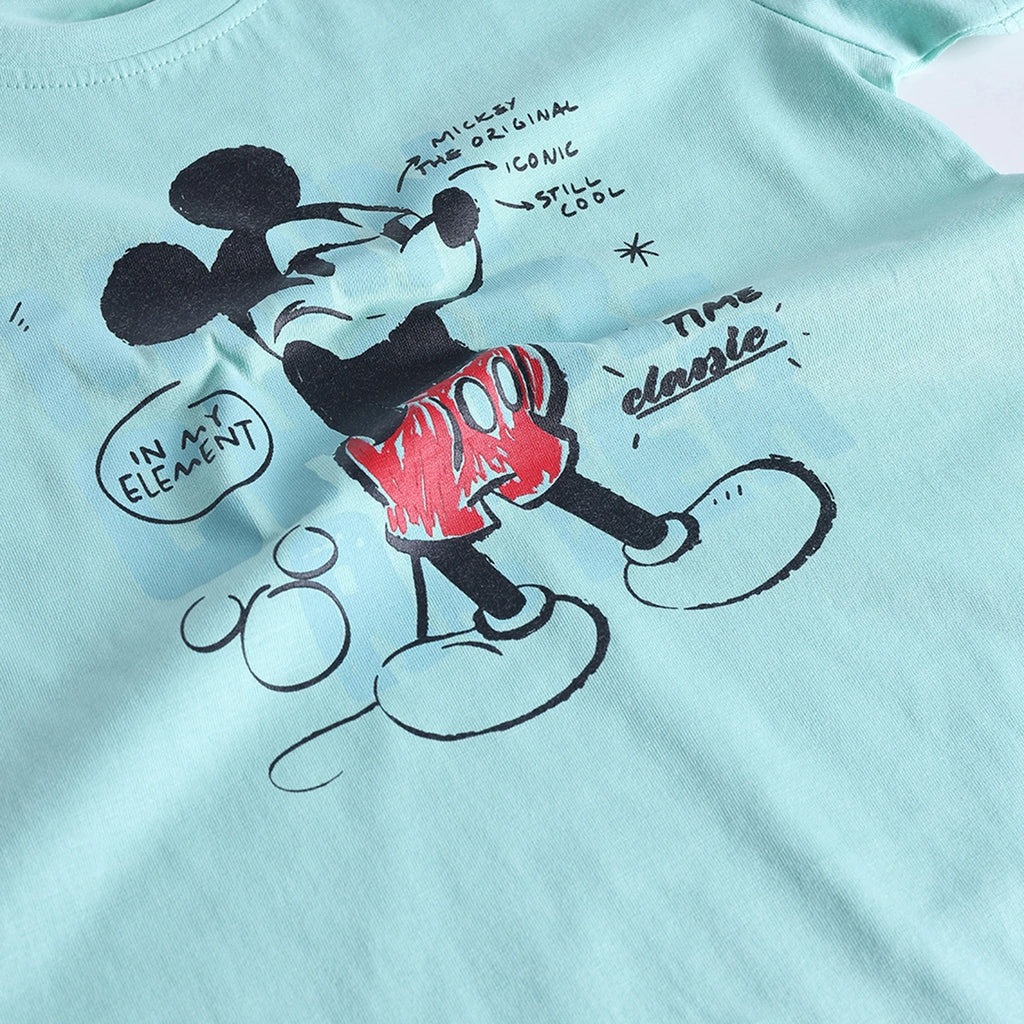 Includ Boys Cartoon Printed Summer T-Shirt With Elasticated Shorts Set 2 pc. Sets