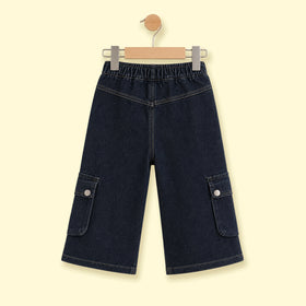Boys Blue Denim Cargo Shorts Cargo Shorts